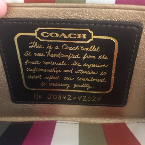 Coach Wallet - Picture 9 of 9